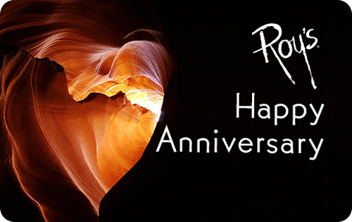 Abstract heart image with "Happy Anniversary" text